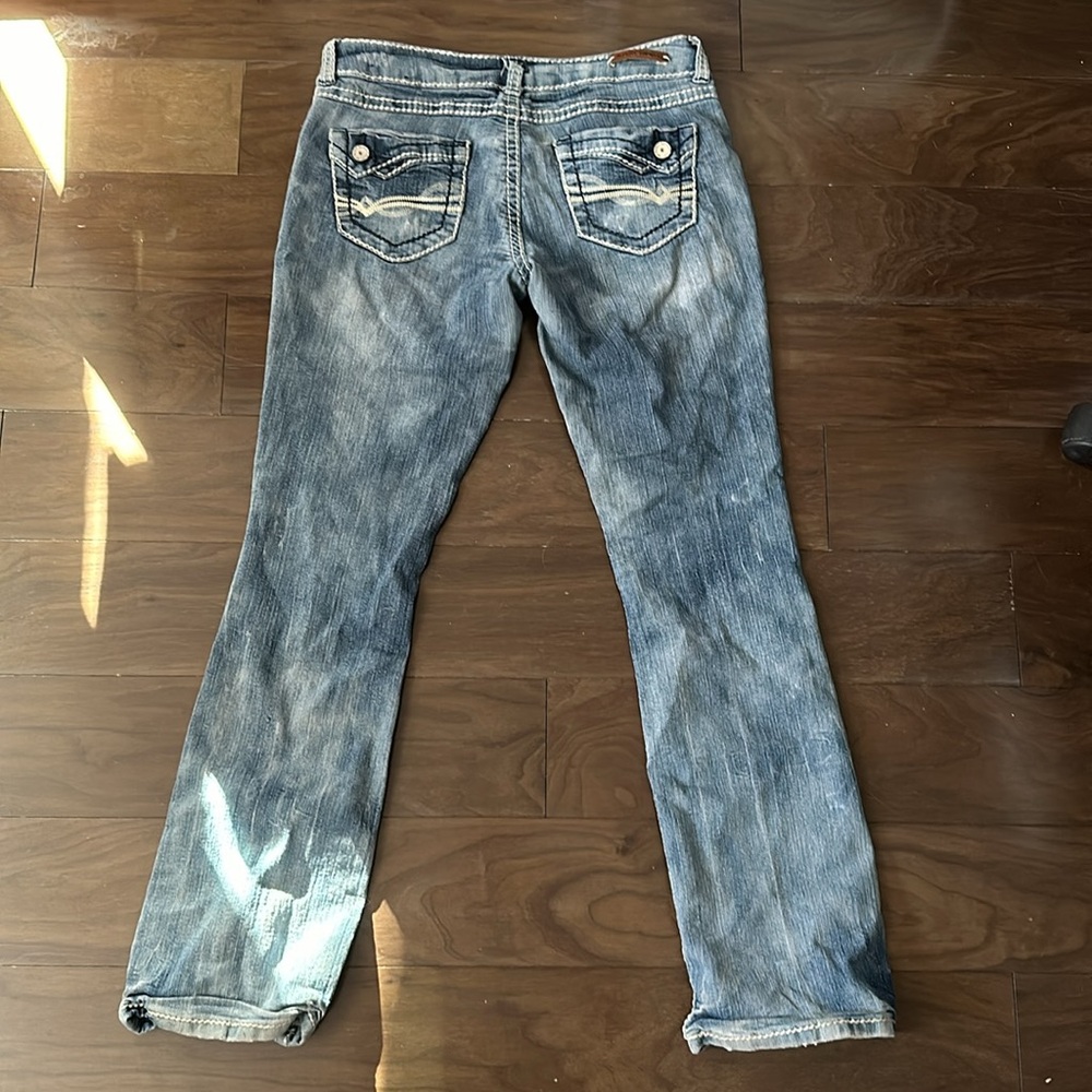 Almost Famous Boot Cut Low Rise Jeans - Picture 2 of 8
